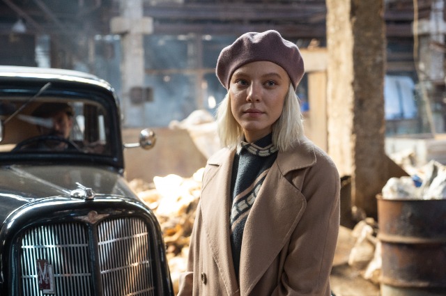 Константин Хабенский, Агния Дитковските и другие на съемках сериала "За час до рассвета"