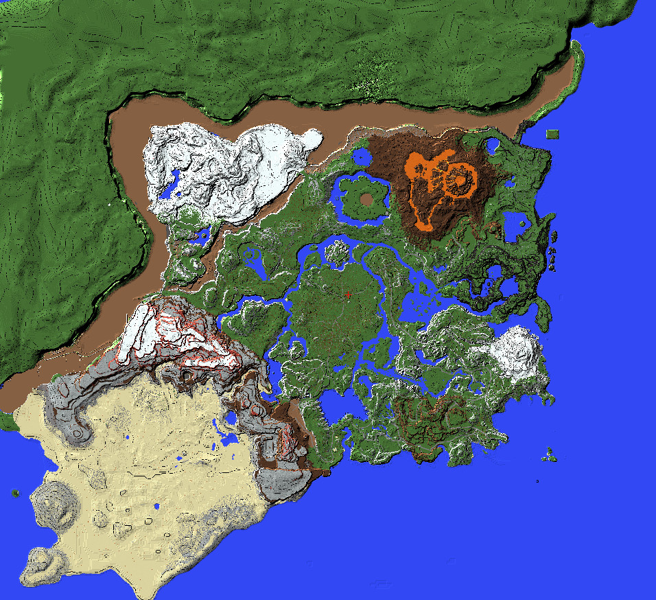 Полную карту The Legend of Zelda: Breath of the Wild воссоздали в Minecraft