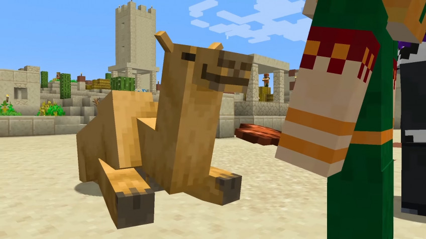 Верблюды, Нюхач, новые скины и блоки — детали крупного обновления Minecraft