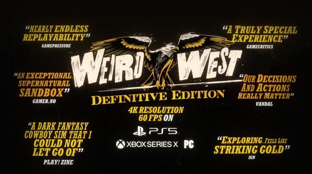 Ролевой вестерн Weird West Definitive Edition прибудет на PS5 и Xbox Series уже 8 мая